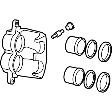 Jeep 5143692AC Caliper