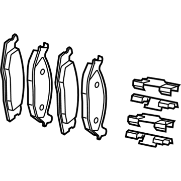 Jeep 5080868AC Front Pads