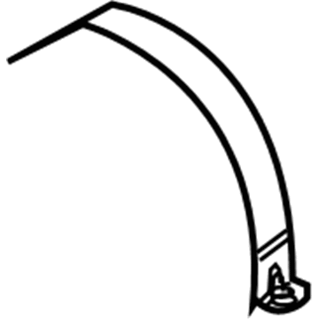 Mopar 52102671AB Fuel Tank Strap, Front