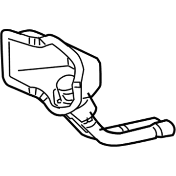 Dodge Ram 1500 Fuel Filler Neck - 52121252AB