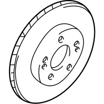 Chrysler Sebring Brake Disc - 4615A069