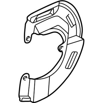 Chrysler Brake Dust Shield - MN102927