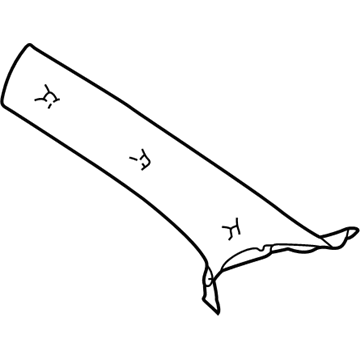 Chrysler UF30DX9AC Windshield Pillar Trim