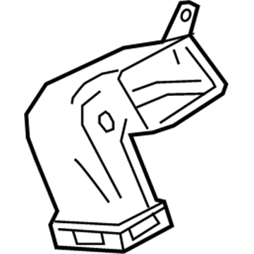 Jeep 68246977AA Upper Duct