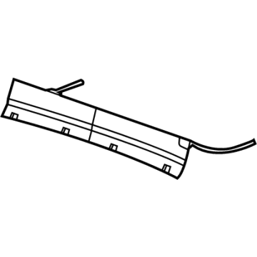 Jeep Air Deflector - 68518680AC