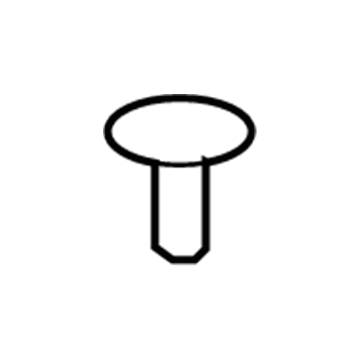 Jeep 6030441 Header Panel Retainer