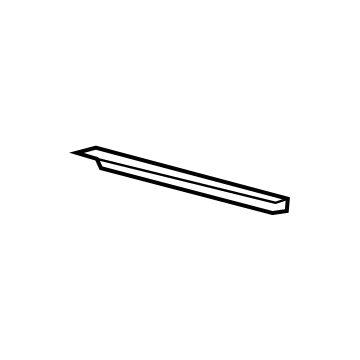 Mopar 68229236AC Side Bracket, Rear Passenger Side Mopar 68229236AC Side Bracket, Rear Passenger Side