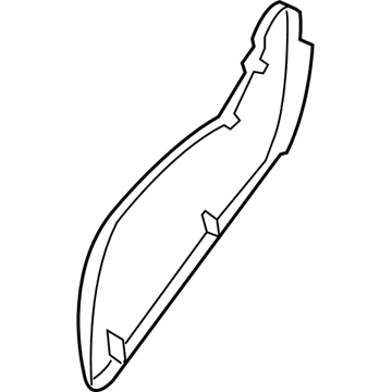 Jeep 1JU741D5AA Side Shield