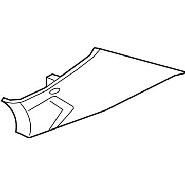 Dodge 1KL82DX9AD Upper Quarter Trim