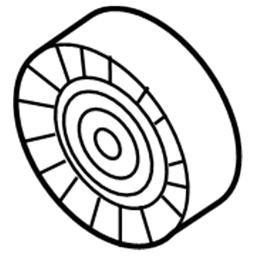 Dodge 4891720AA Idler Pulley