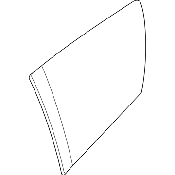 Chrysler 68332883AA Side Glass