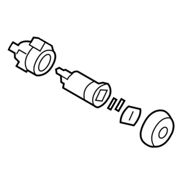 Chrysler 5139099AA Lock Cylinder