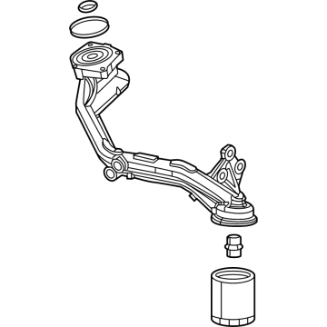 Jeep 68454511AE Oil Filter Housing