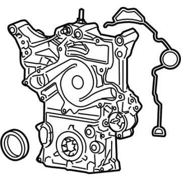 Jeep 68416971AB Timing Cover
