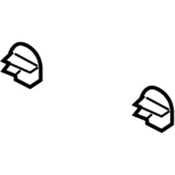 Dodge 6508009AA Lower Insulator Nut