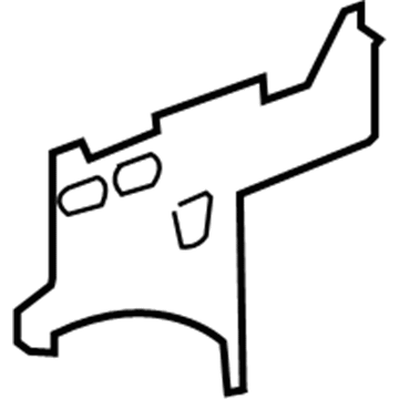 Mopar 55359656AA Plenum Panel, Passenger Side