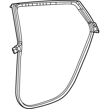 2025 Dodge Charger Daytona Weather Strip - 68592091AC