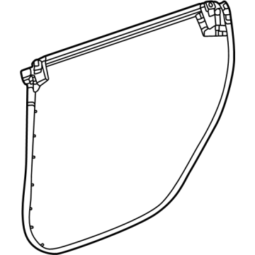 Dodge 68591254AA Door Weatherstrip