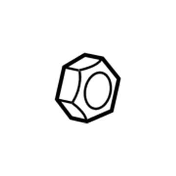 Jeep 6502585 Mount Bracket Nut