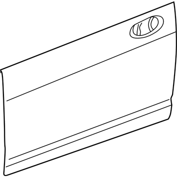 Chrysler 4814502AD Outer Panel