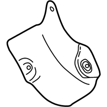 Mopar MR385724 Exhaust Manifold Cover, Inner