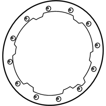 Mopar 68498414AA Trim Ring - Trim Mopar 68498414AA Trim Ring - Trim