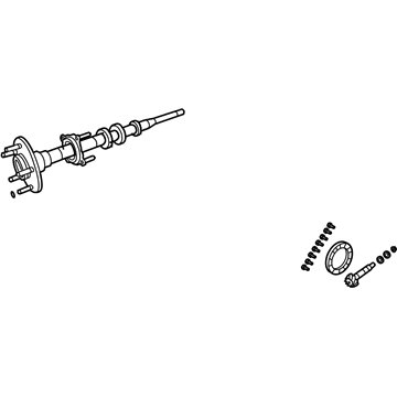 Jeep 68003272AA Axle Shaft