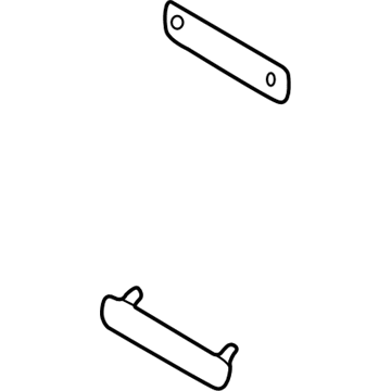Dodge 55077075AA Bracket-Mirror
