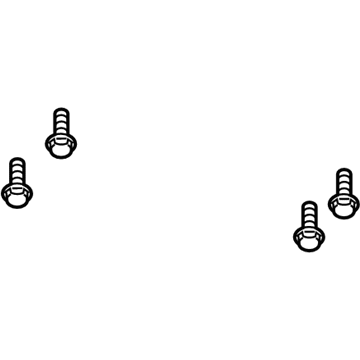 Dodge 6507342AA Skid Plate Screw