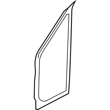 Mopar 68010107AA Vent Weatherstrip, Passenger Side