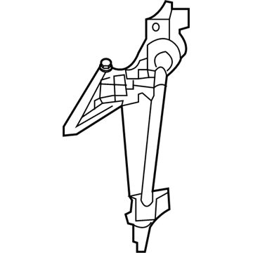 2009 Dodge Sprinter 2500 Window Regulator - 68010026AA