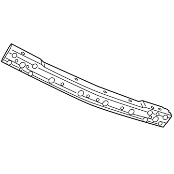 Dodge 5116281AC Impact Bar