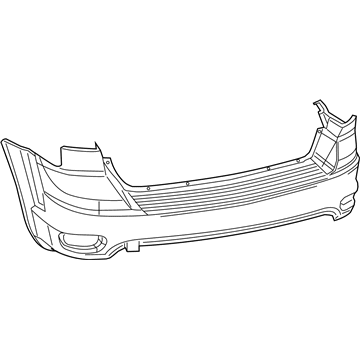 Dodge 1TY36TZZAF Bumper Cover