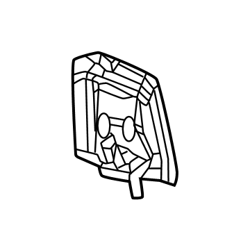 68584523AA Mopar PANEL-TAILLAMP MOUNTING Illustration 1 of 1