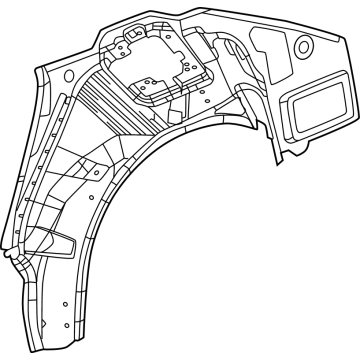 Dodge 68724306AA Outer Wheelhouse