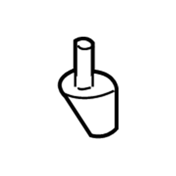 Chrysler 1LG02XDVAA Lock Knob Bezel