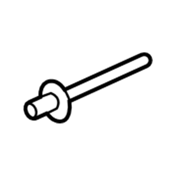 Ram 6106217AA Upper Track Rivet