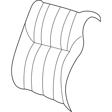 Chrysler UF731DVAA Seat Back Cover