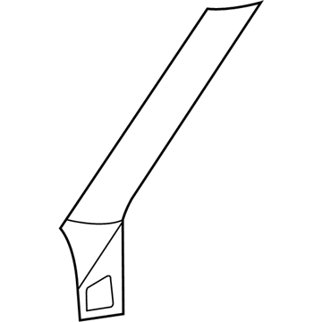 Ram 5YF71MX5AA Pillar Molding