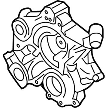 Dodge 53021238AB Timing Cover