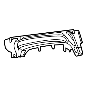 Jeep 6PL97TX7AC Column Filler