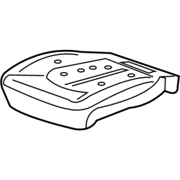Chrysler 68233080AB Seat Cushion Pad