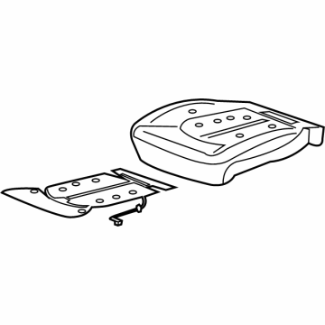 Chrysler Voyager Seat Cushion - 68627682AA