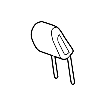 Chrysler 7RK071A3AC Headrest