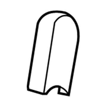 Mopar 1FY141DVAA Outer Cover, Slate Gray, Inner Passenger Side