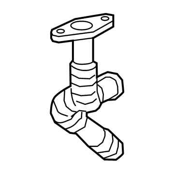 Ram 68445161AA Oil Outlet Tube