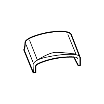 Mopar 6BK12TX7AB Upper Cover, Front