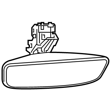 2023 Ram 3500 Car Mirror - 68325128AA