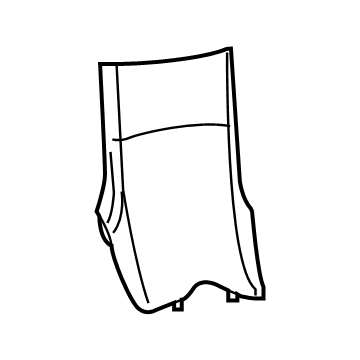 Mopar 6BK13TX7AA Upper Cover, Front Mopar 6BK13TX7AA Upper Cover, Front