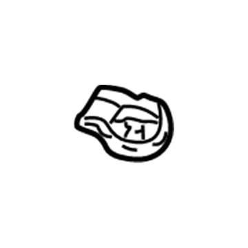 Chrysler MR323248 Radiator Upper Insulator